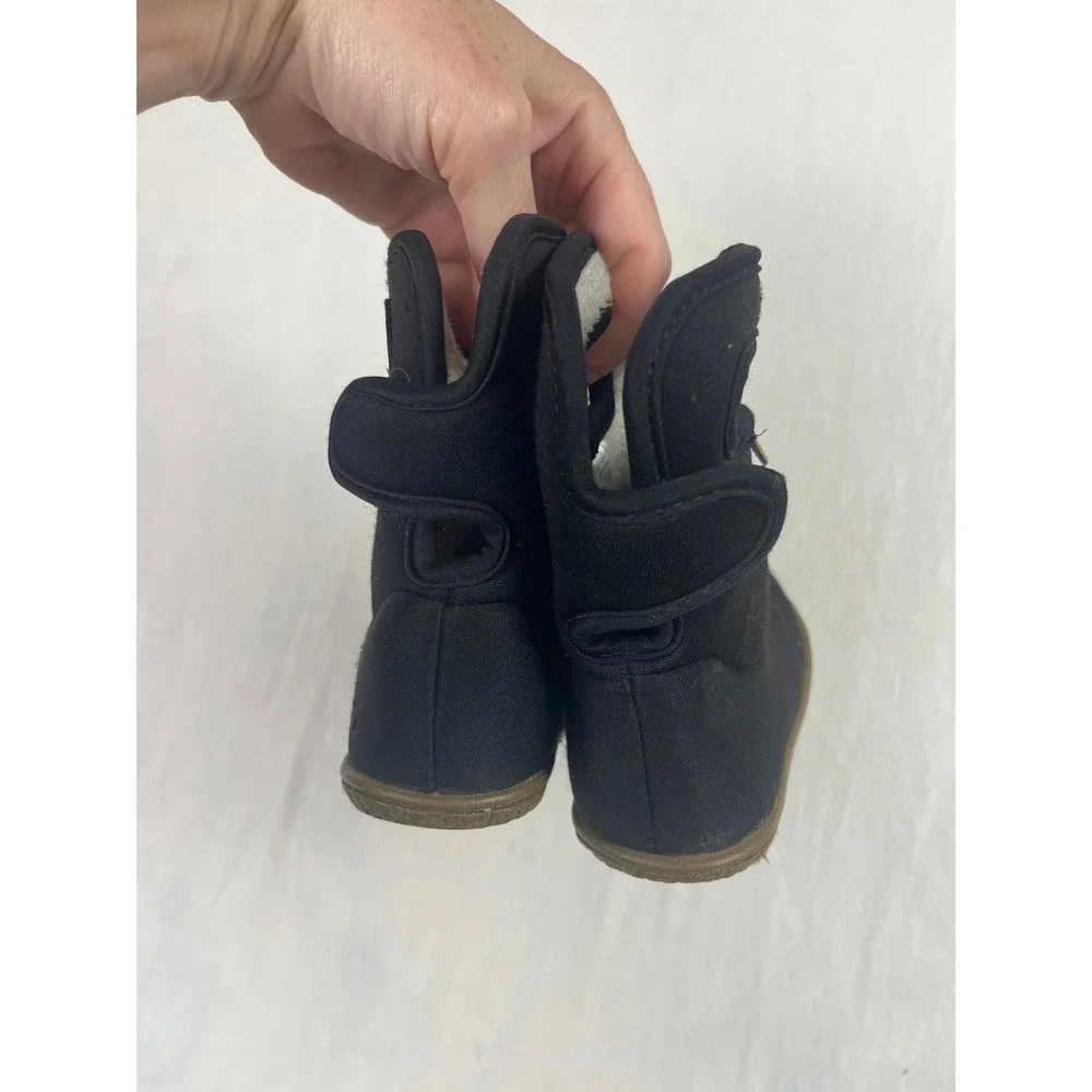Bogs Baby Bogs Solid Black Waterproof Insulated Winter Boots Toddler Size 5